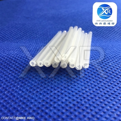 পরিষ্কার FTTH পলিওলেফিন ফাইবার অপটিক স্লিভ 60 * 2.5mm