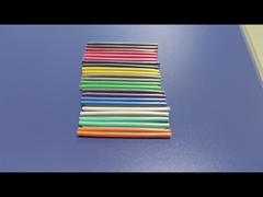 রঙিন ফাইবার অপটিক স্প্লাইস স্লিভ 5 মিমি তাপ সংকোচন 60 মিমি দৈর্ঘ্য