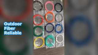 স্বচ্ছ আউটডোর ফাইবার লুজ টিউব 1000 মি